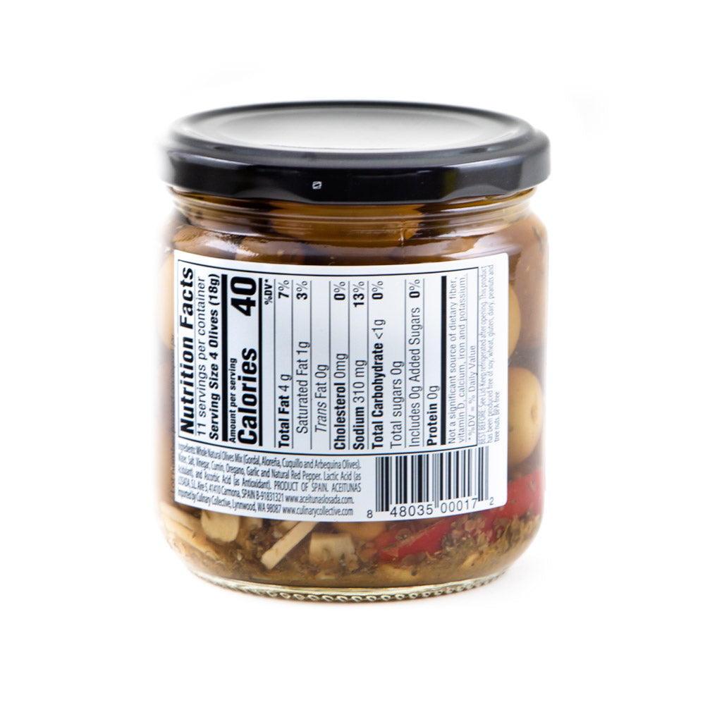 Mixed Olives with Herbs