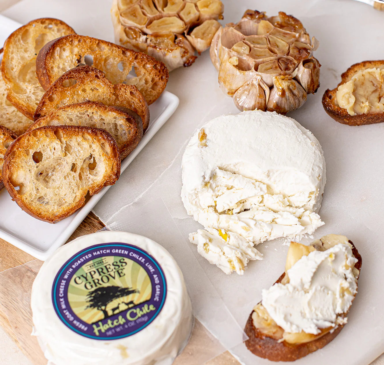 Hatch Chile Goat Cheese