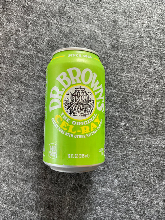 Dr Brown’s Cel Ray soda