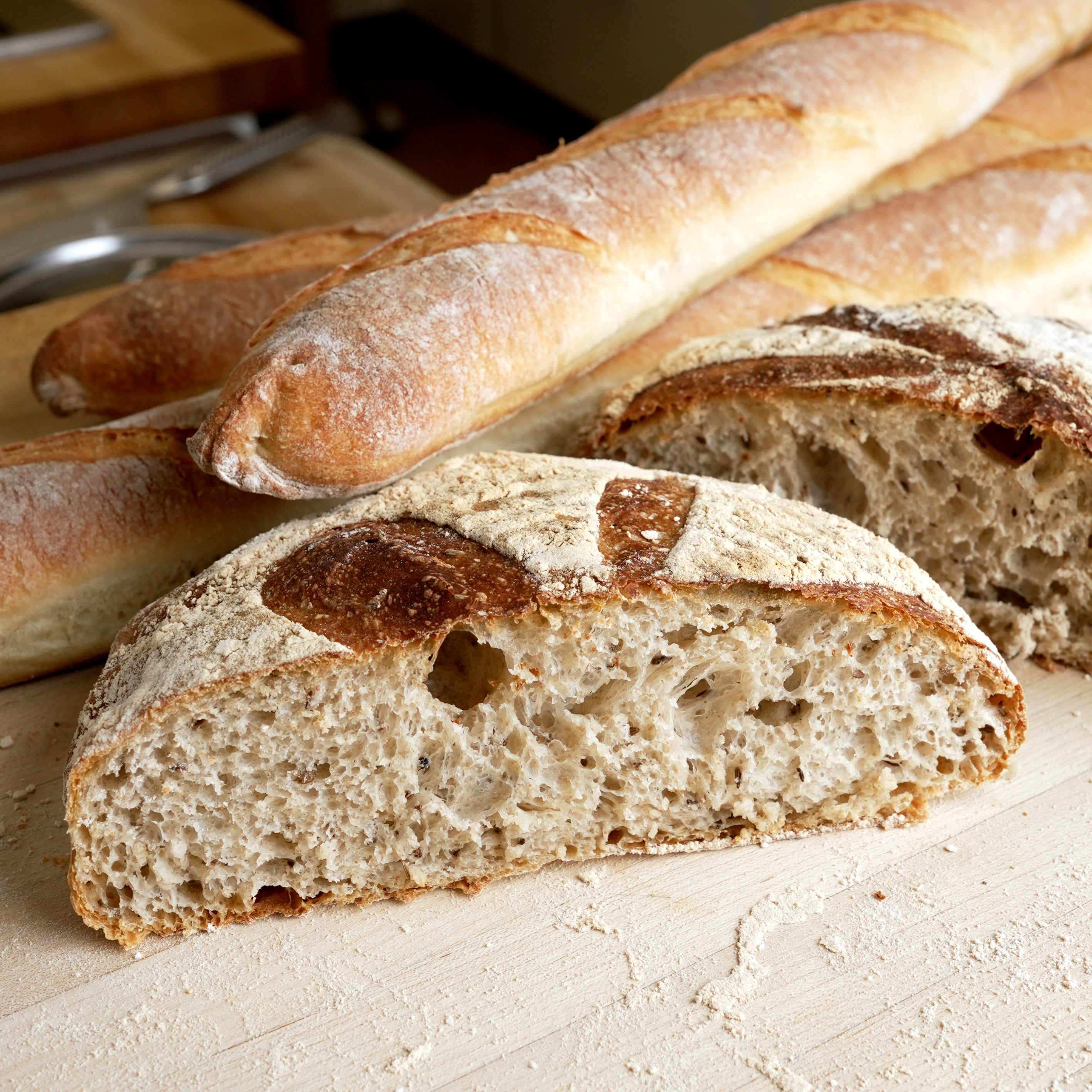 Seeded Rye Bread – Chefs' Haven